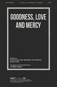 Goodness, Love and Mercy SATB choral sheet music cover Thumbnail